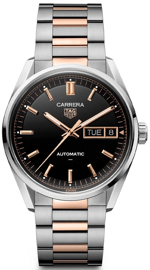 TAG Heuer Herrklocka WDA2111.BD0001 Carrera Svart/18 karat roséguld - TAG Heuer