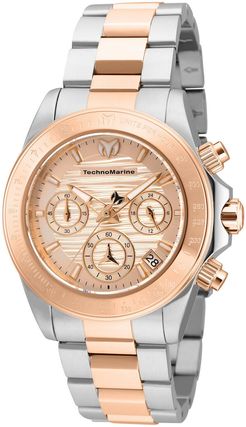 Technomarine Damklocka TM-219016 Ros&eacute;guldstonad/Ros&eacute;guldstonat