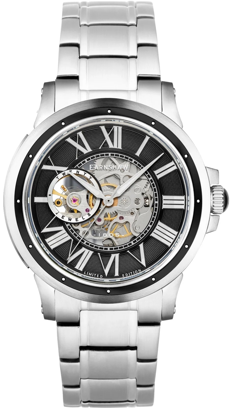 Thomas Earnshaw Herrklocka ES-8243-44 Comet Grå/Stål Ø42 mm - Thomas Earnshaw