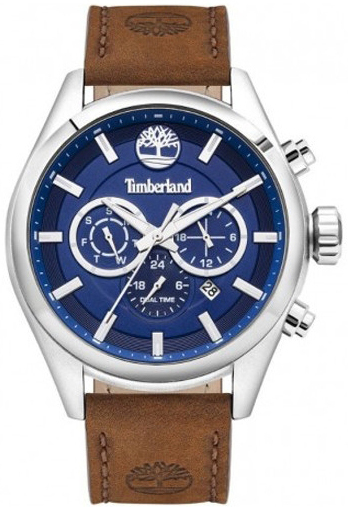 Timberland Herrklocka TBL16062JYS03 Classic Blå/Läder Ø45 mm