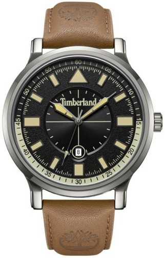 Timberland Herrklocka TDWGB2132201 Classic Svart/Läder Ø46 mm - Timberland
