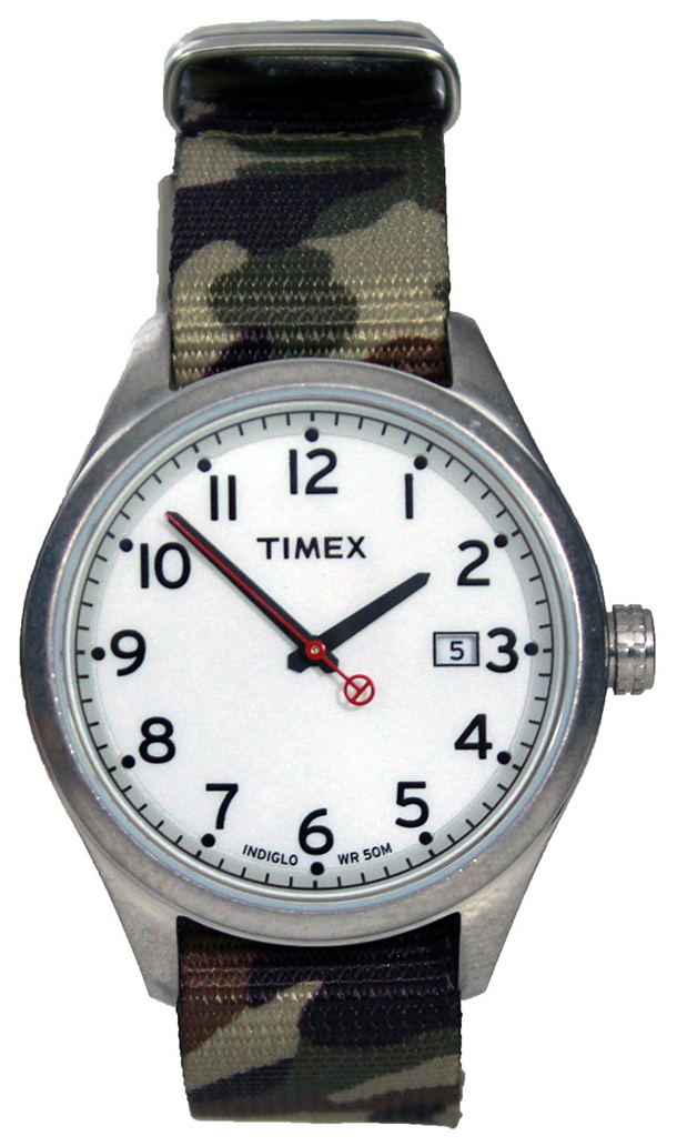 Timex 99999 T2N222D Vit/Stål Ø38 mm - Timex