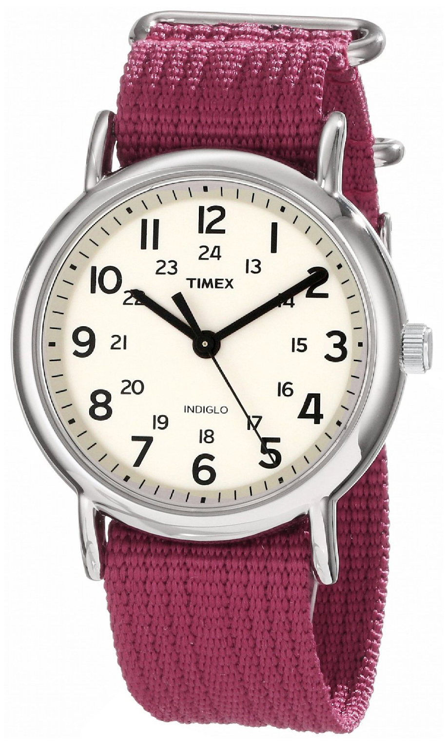 Timex Weekender T2N652 Antikvit/Stål Ø38 mm