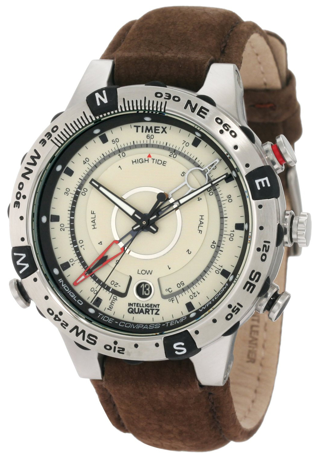 Timex Herrklocka T2N721 Beige &Oslash;46 mm