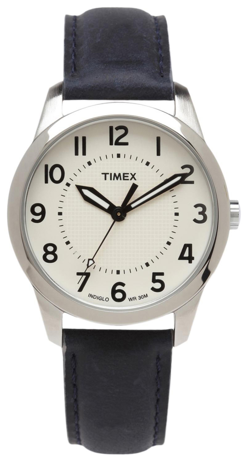Timex Weekender Herrklocka T2N757 Antikvit/Läder Ø36 mm