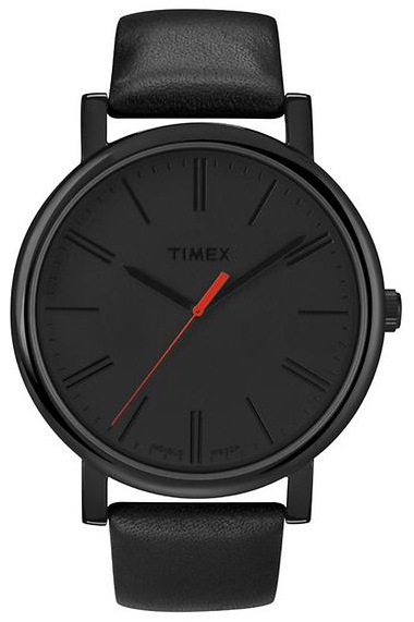 Timex Classic Herrklocka T2N794PF Svart/Läder Ø42 mm - Timex