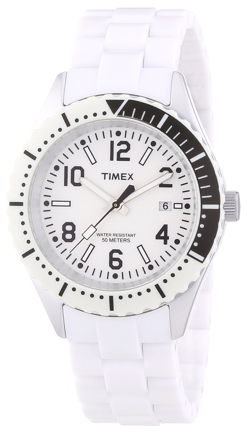 Timex Sports T2P004 Vit/Plast Ø42 mm