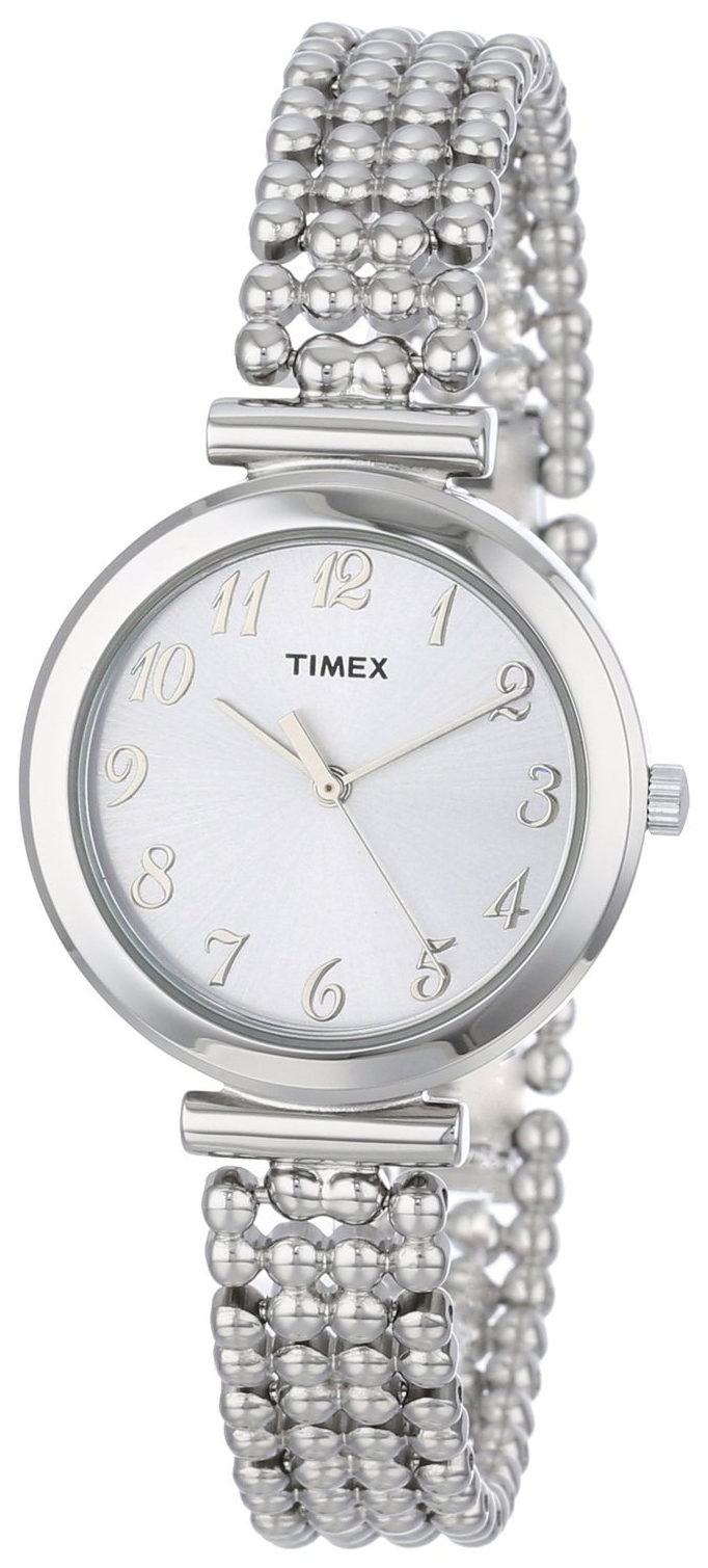 Timex Damklocka T2P2049J Silverfärgad/Stål Ø30 mm