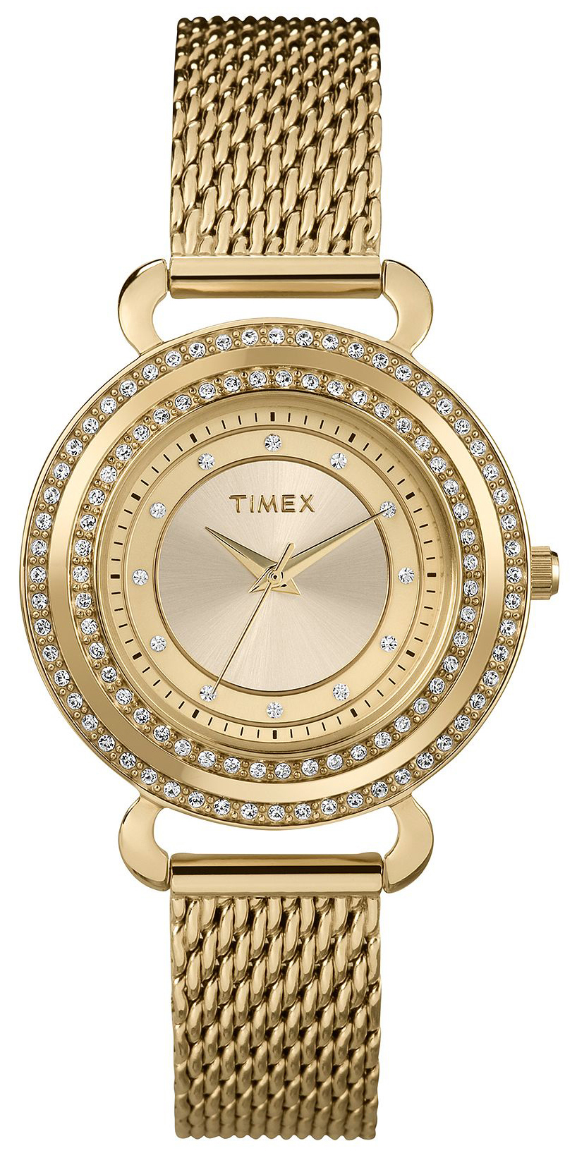 Timex Premium Collection Damklocka T2P232AB Gulguldstonad/Gulguldtonat