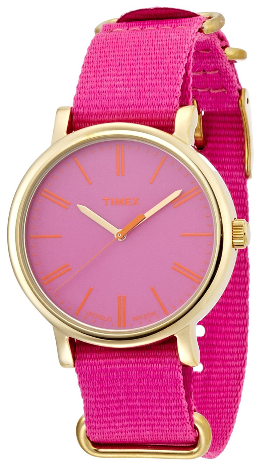 Timex 99999 Damklocka T2P364 Rosa/Textil Ø38 mm - Timex