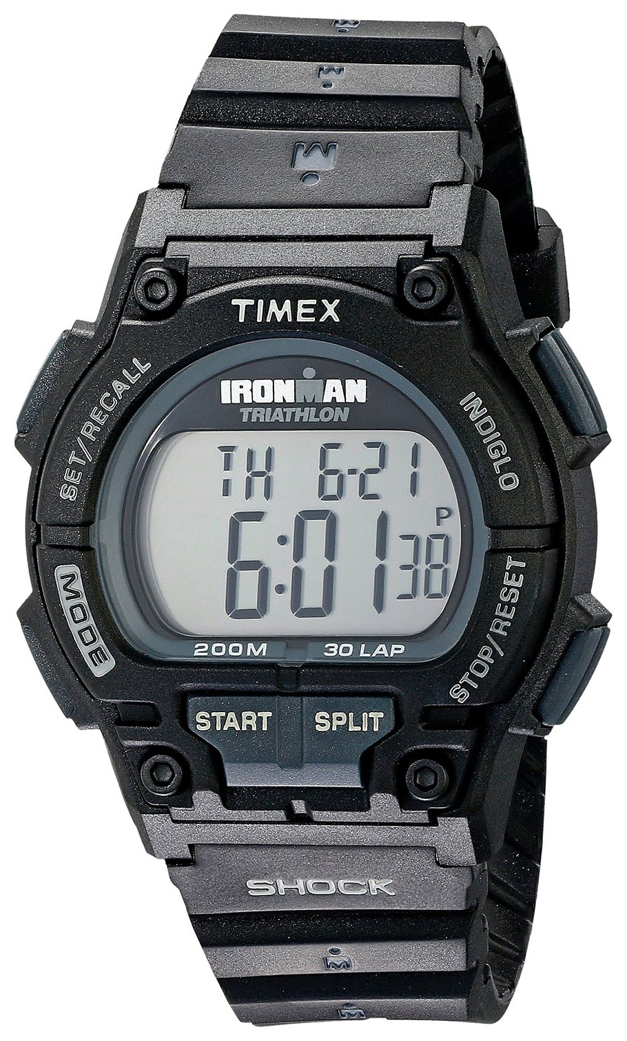 Timex Ironman Herrklocka T5K196 LCD/Resinplast Ø42 mm - Timex
