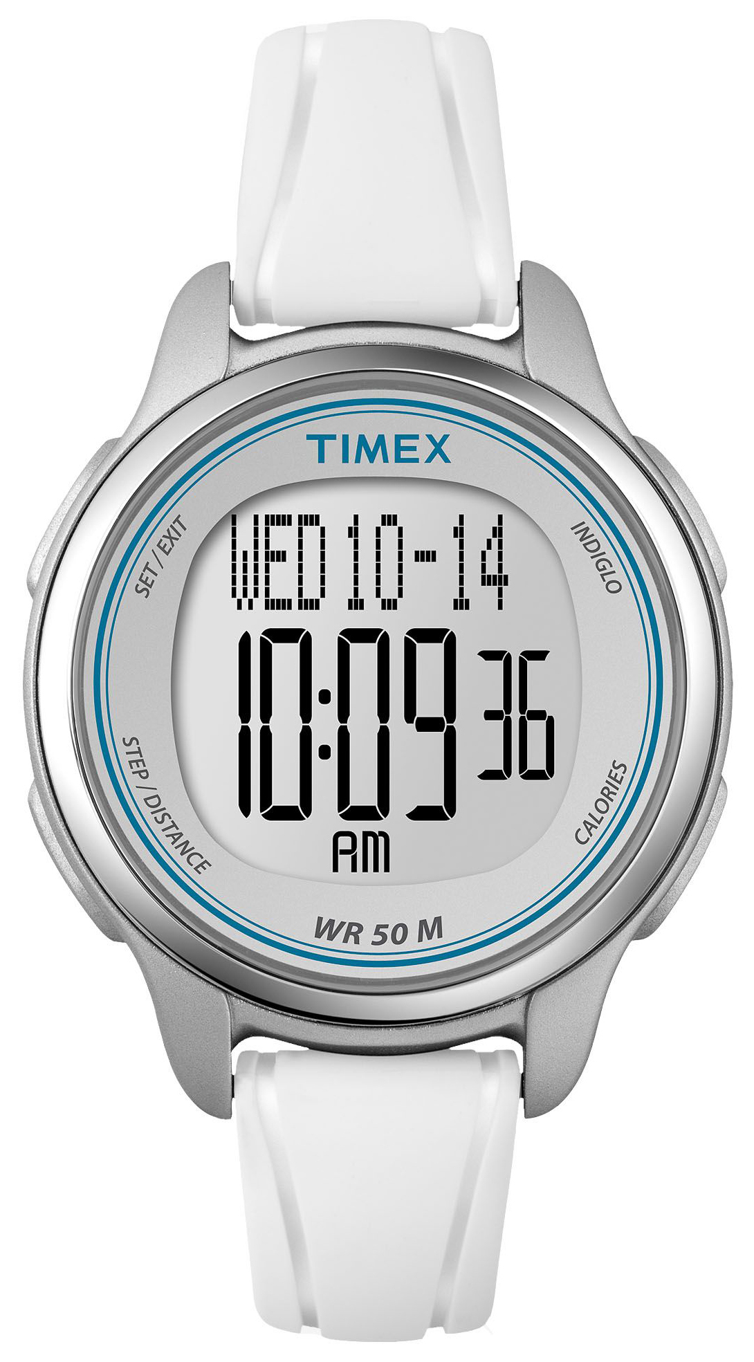 Timex 99999 Damklocka T5K637 LCD/Resinplast Ø36 mm