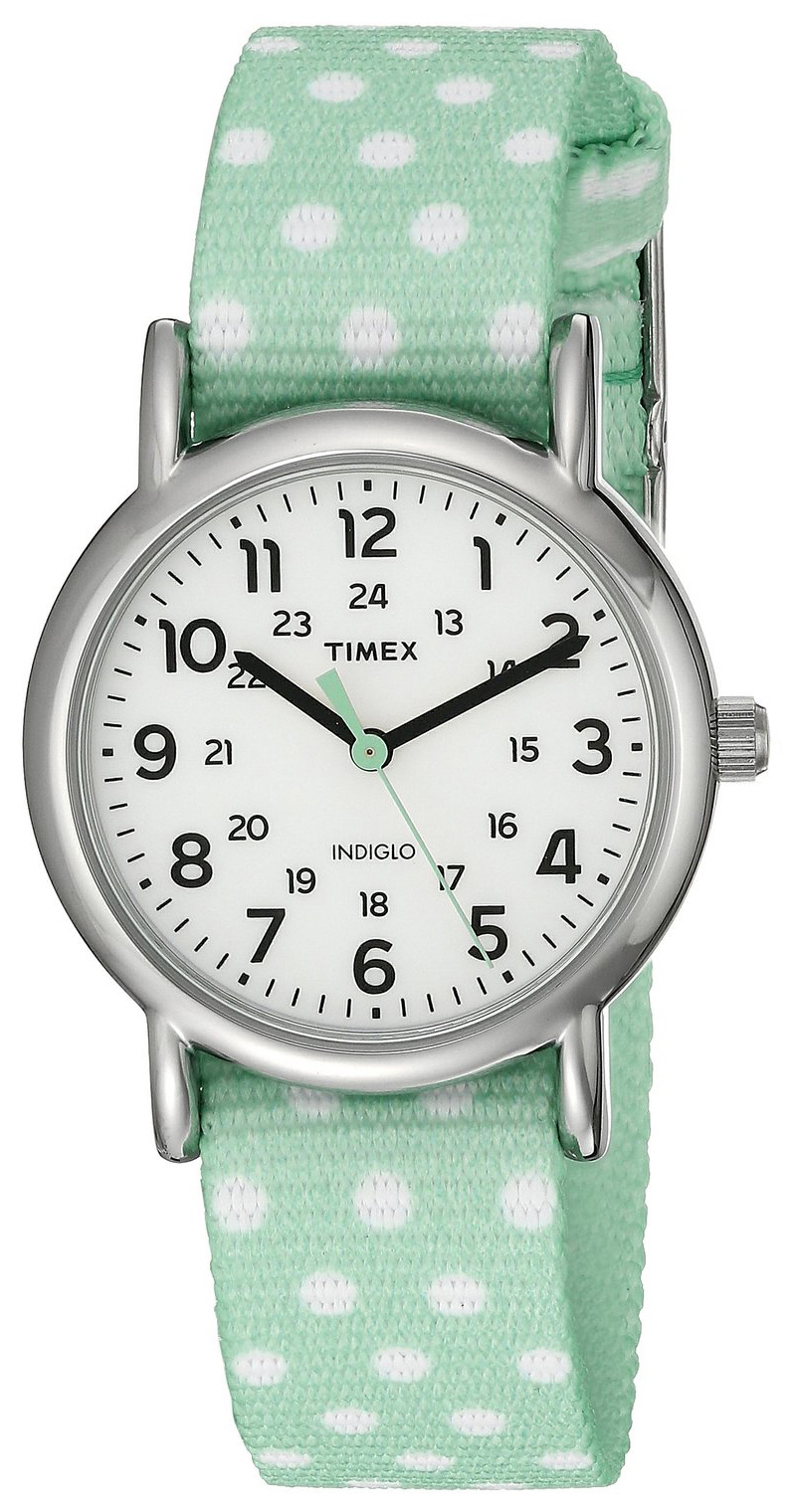 Timex Weekender Damklocka TW2P655009J Vit/Textil Ø31 mm