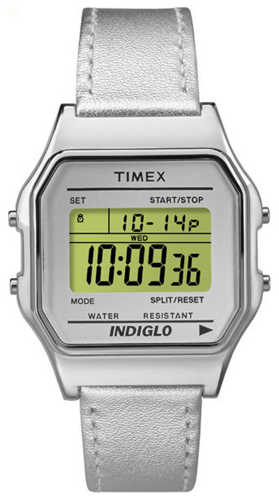 Timex Classic TW2P76800 LCD/Läder