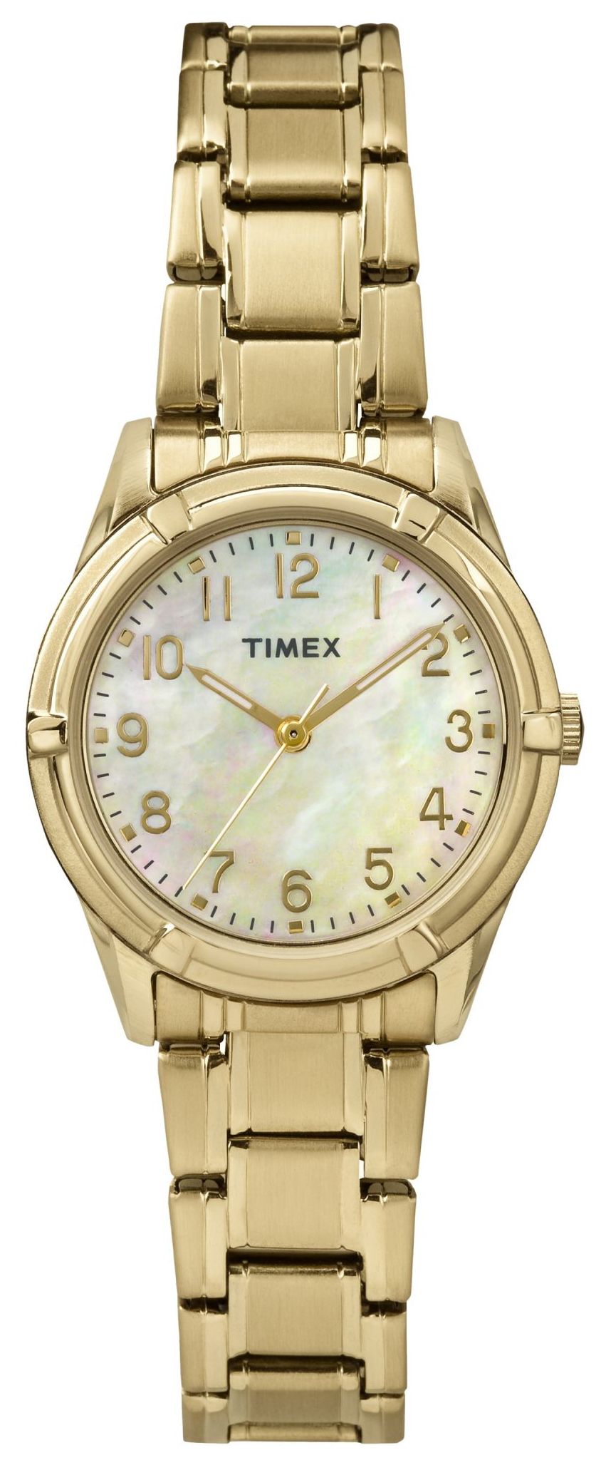 Timex Classic Damklocka TW2P78300 Vit/Gulguldtonat stål Ø27 mm - Timex