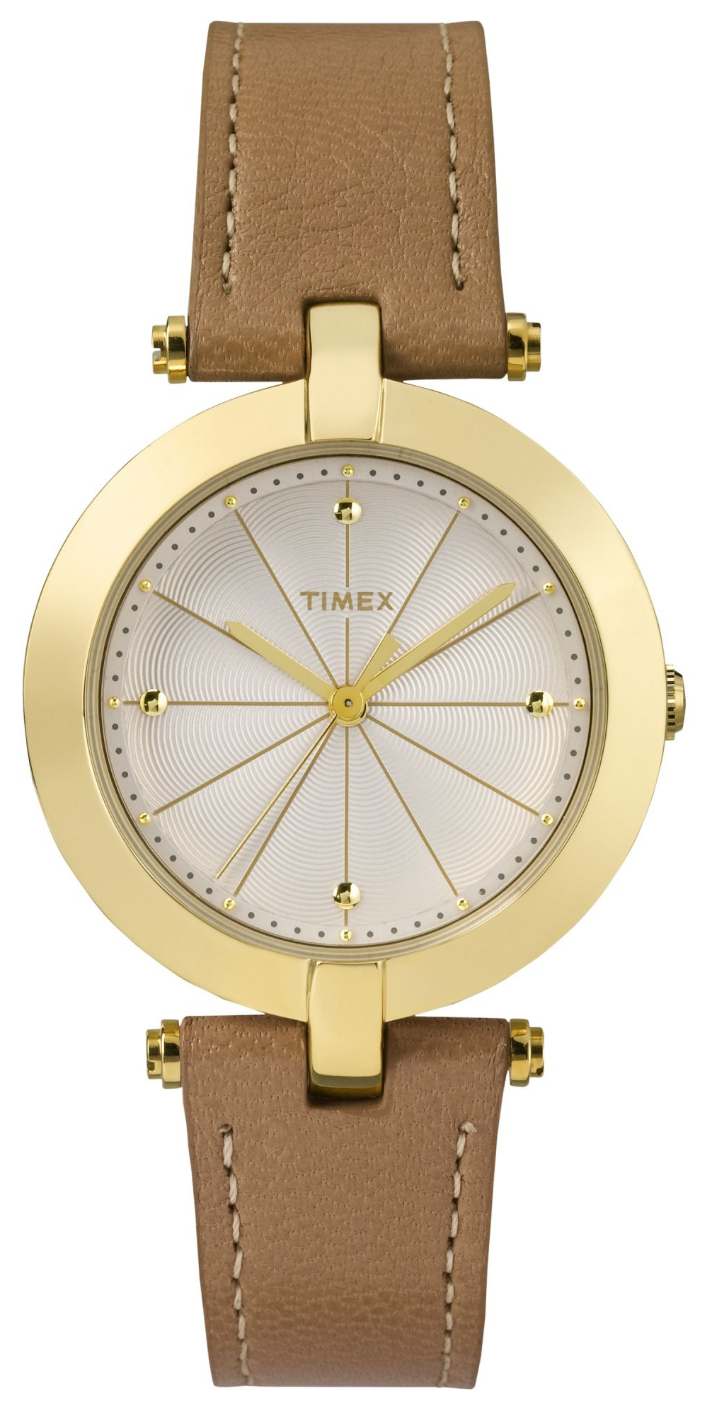 Timex 99999 Damklocka TW2P79500 Vit/Läder Ø32 mm - Timex