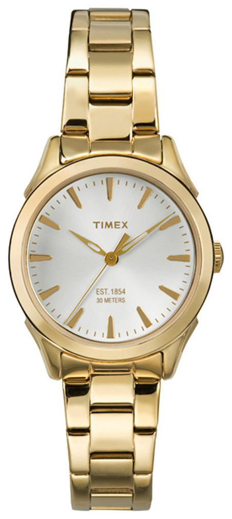 Timex 99999 Damklocka TW2P81800 Silverfärgad/Gulguldtonat stål Ø27 mm - Timex
