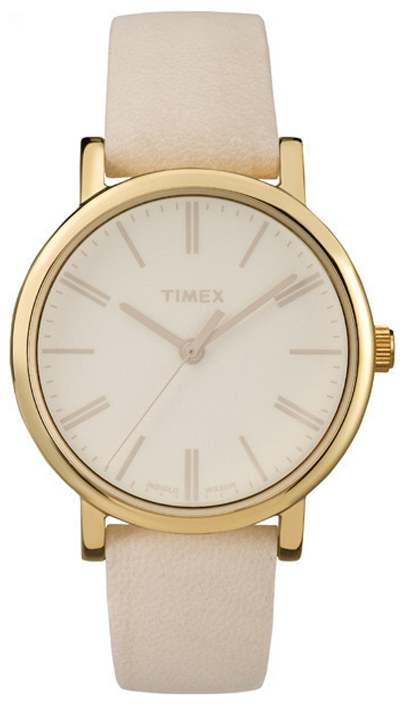 Timex 99999 Damklocka TW2P96200 Beige/Läder Ø38 mm