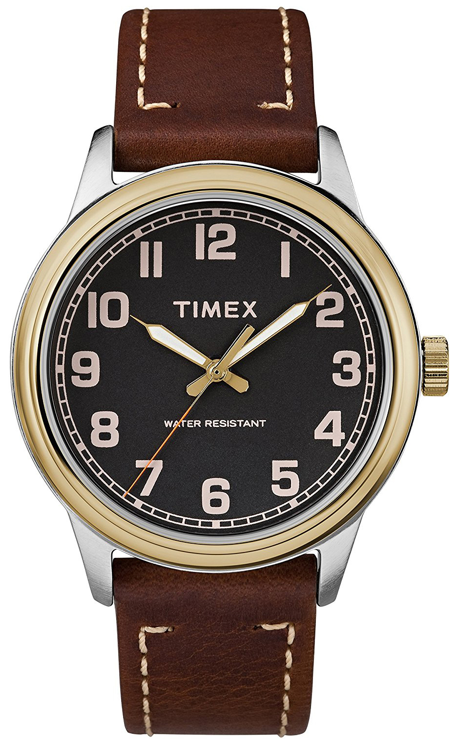 Timex 99999 Herrklocka TW2R22900 Svart/Läder Ø40 mm - Timex