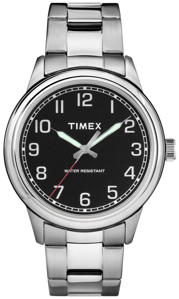 Timex 99999 Herrklocka TW2R36700 Svart/Stål Ø40 mm - Timex