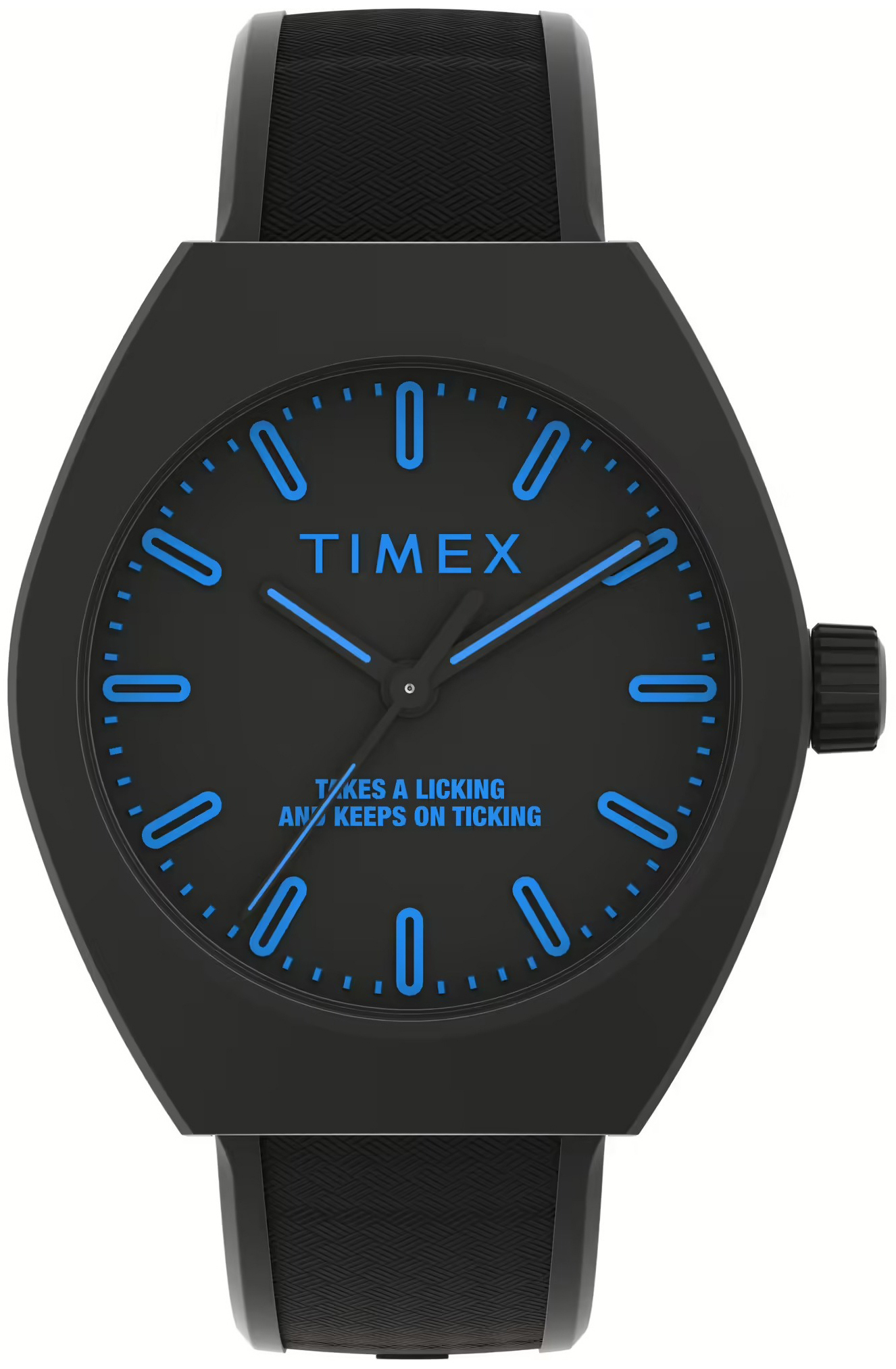 Timex Herrklocka TW2W42300 Trend Svart/Gummi - Timex