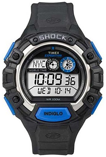 Timex Expedition Herrklocka TW4B00400 LCD/Gummi Ø49 mm