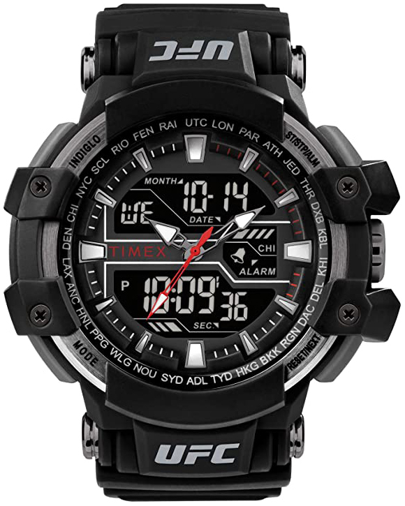 Timex Herrklocka TW5M51800 Ufc LCD/Gummi Ø53 mm - Timex