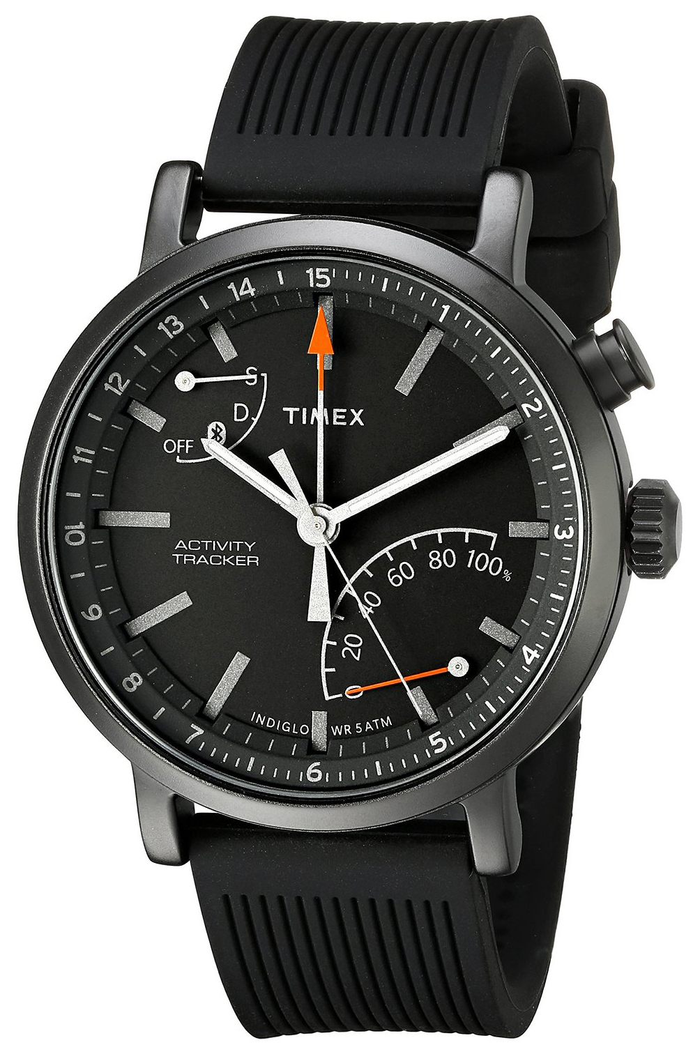 Timex 99999 Herrklocka TWG012600 Svart/Gummi Ø42 mm