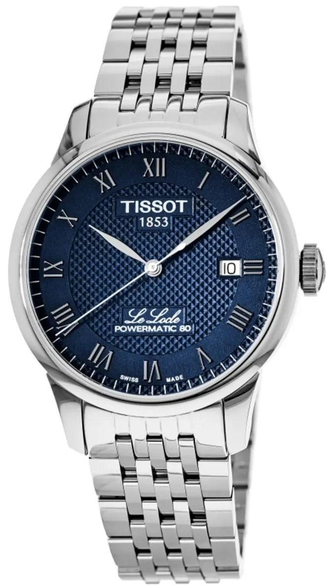 Tissot Herrklocka T006.407.11.043.00 Le Locle Blå/Stål Ø39 mm - Tissot
