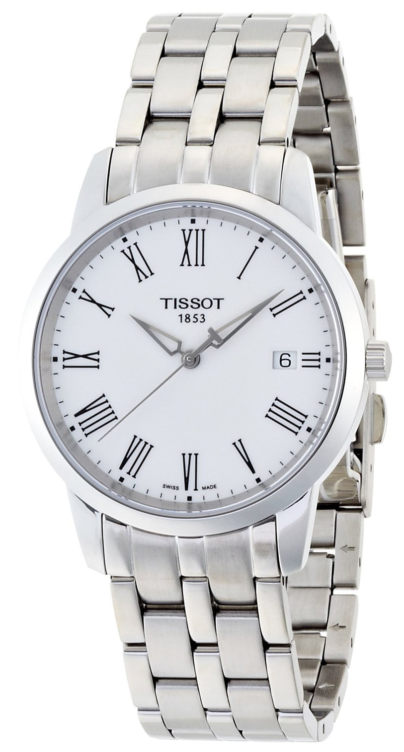 Tissot Herrklocka T033.410.11.013.10 Vit/Stål Ø38 mm - Tissot