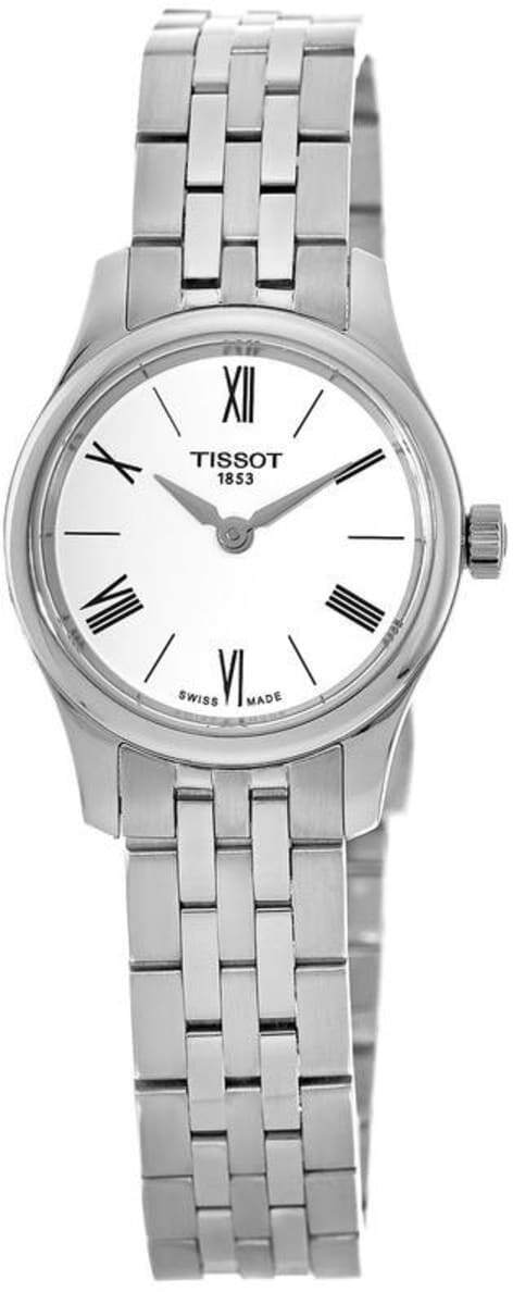 Tissot Damklocka T063.009.11.018.00 Tradition Vit/Stål Ø25 mm - Tissot
