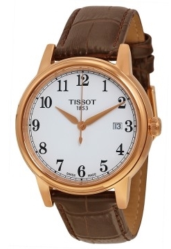 Tissot Herrklocka T085.410.36.012.00 Vit/Läder Ø40 mm - Tissot