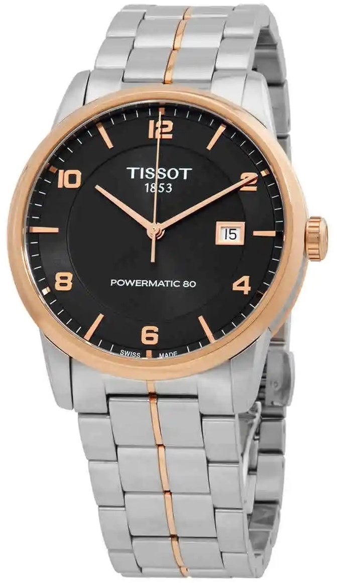 Tissot Herrklocka T086.407.22.067.00 Luxury Svart/Roséguldstonat
