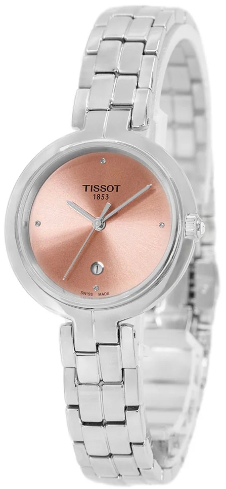 Tissot Damklocka T094.210.11.336.00 Flamingo Rosa/Stål Ø30 mm - Tissot