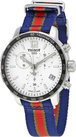 Tissot Herrklocka T095.417.17.037.21 Quickster Vit/Stål Ø42 mm