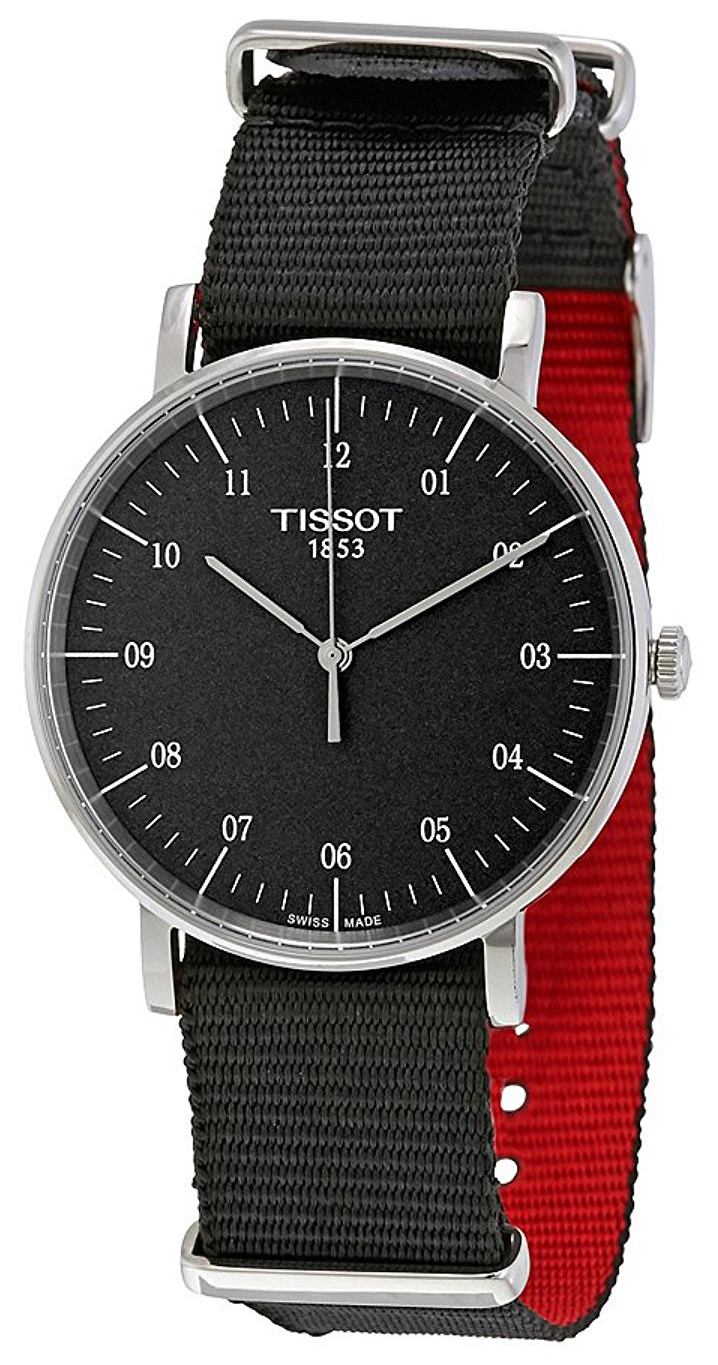Tissot Herrklocka T109.410.17.077.00 T-Classic Svart/Stål Ø38 mm - Tissot