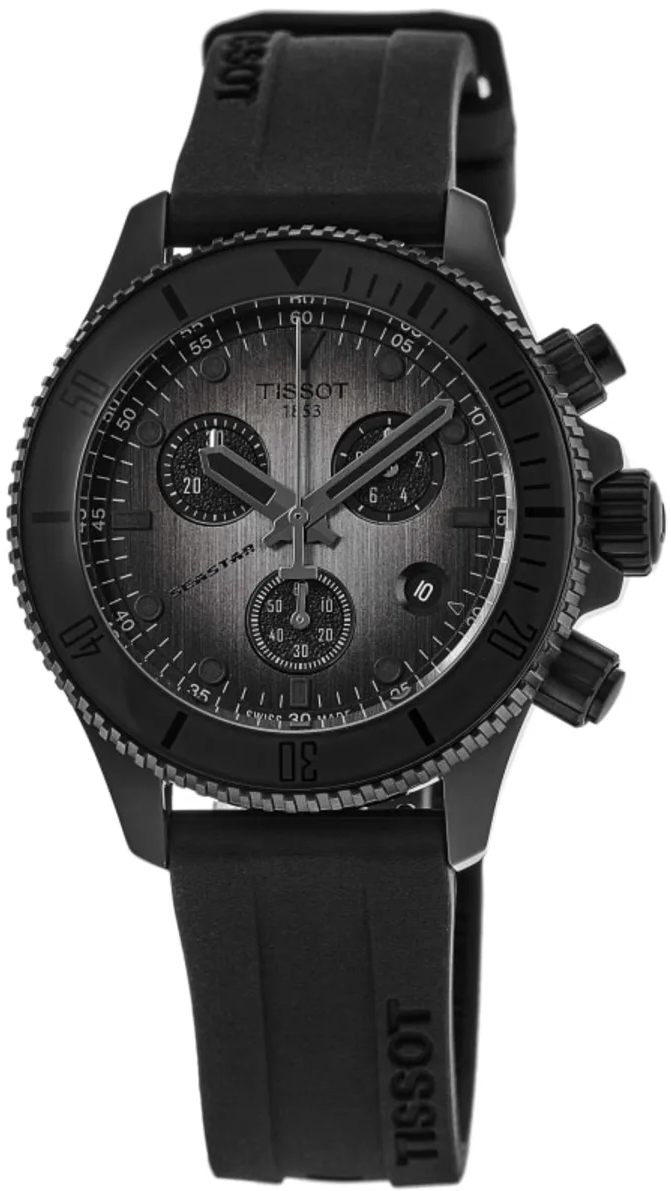 Tissot Herrklocka T120.217.37.061.00 Seastar 1000 Svart/Gummi &Oslash;38 mm