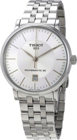Tissot Herrklocka T122.407.11.031.00 Carson Silverfärgad/Stål Ø40 - Tissot