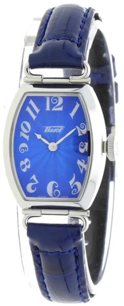 Tissot Damklocka T128.109.16.042.00 Heritage Blå/Läder - Tissot
