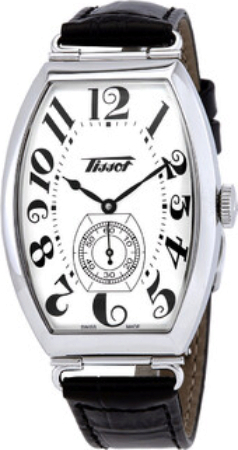 Tissot Herrklocka T128.505.16.012.00 Heritage Vit/Läder - Tissot