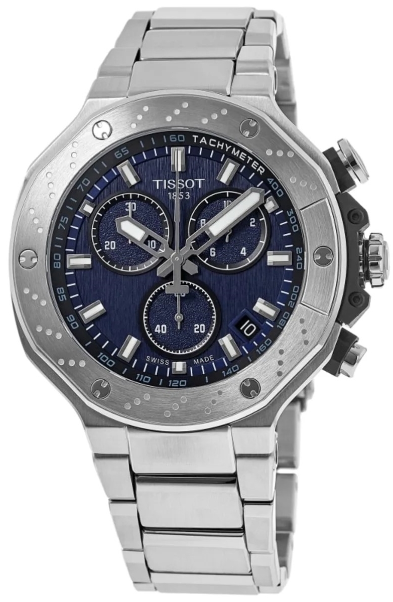 Tissot Herrklocka T141.417.11.041.00 T-Sport Blå/Stål Ø45 mm
