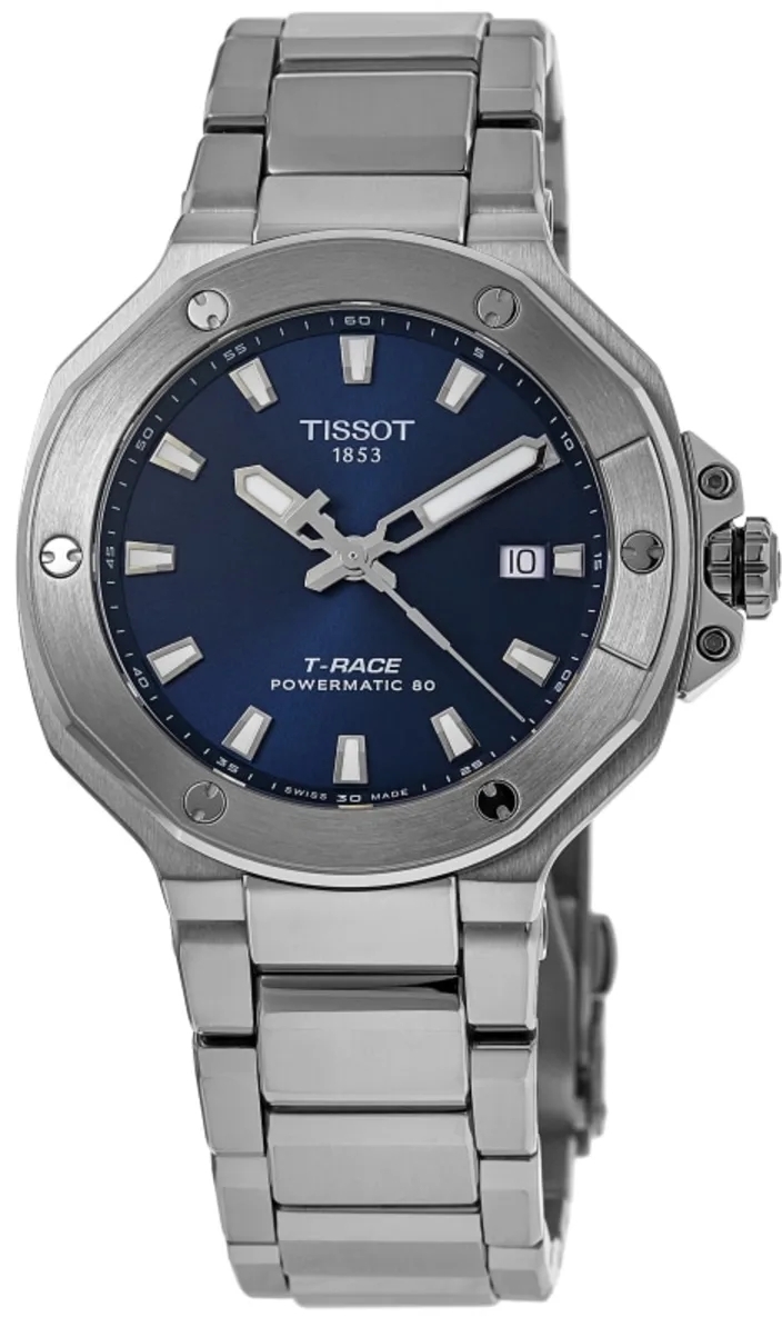 Tissot Herrklocka T141.807.11.041.00 T-Race Bl&aring;/St&aring;l &Oslash;41 mm