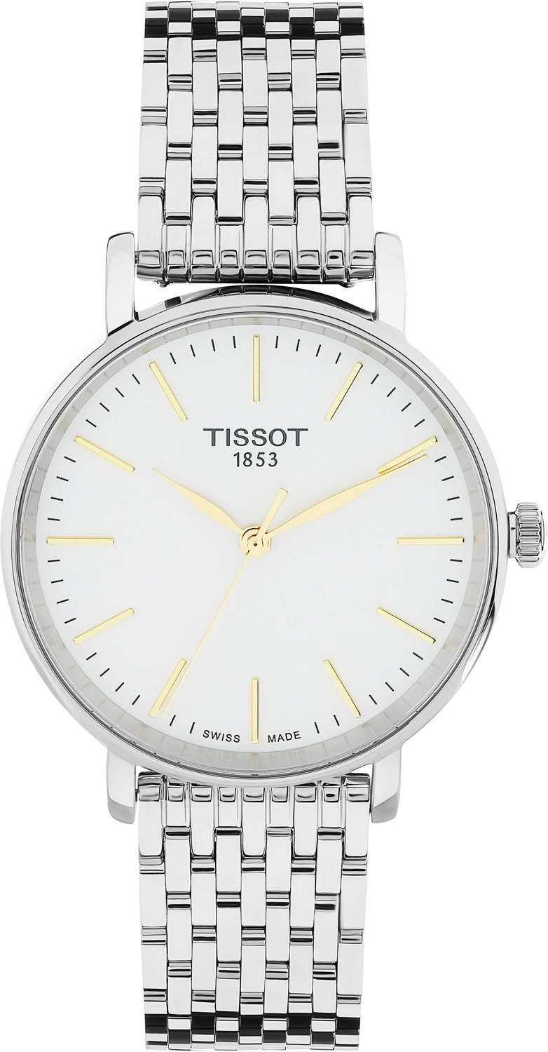 Tissot T143.210.11.011.01 T-Classic Everytime Silverfärgad/Stål - Tissot