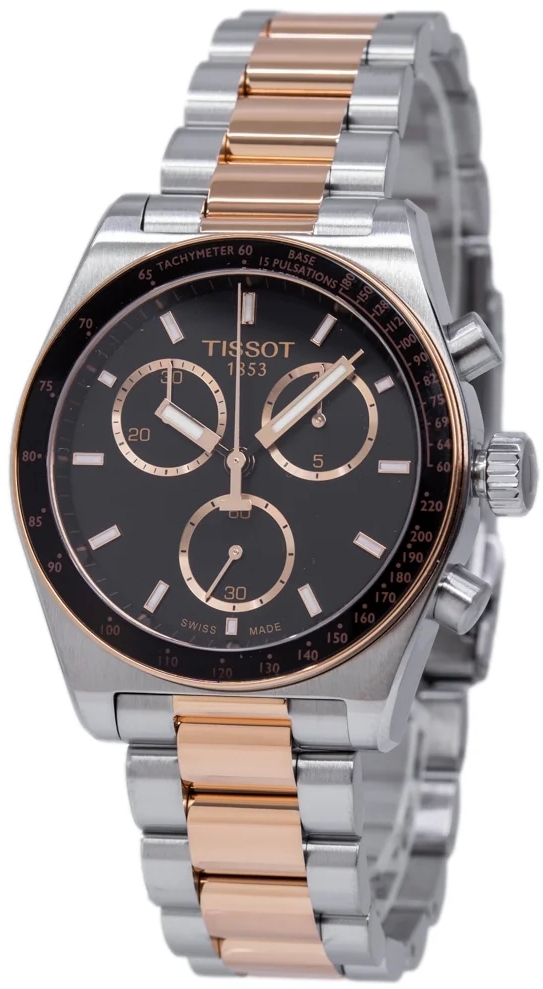 Tissot Herrklocka T149.417.22.051.01 PR516 Svart/Roséguldstonat - Tissot