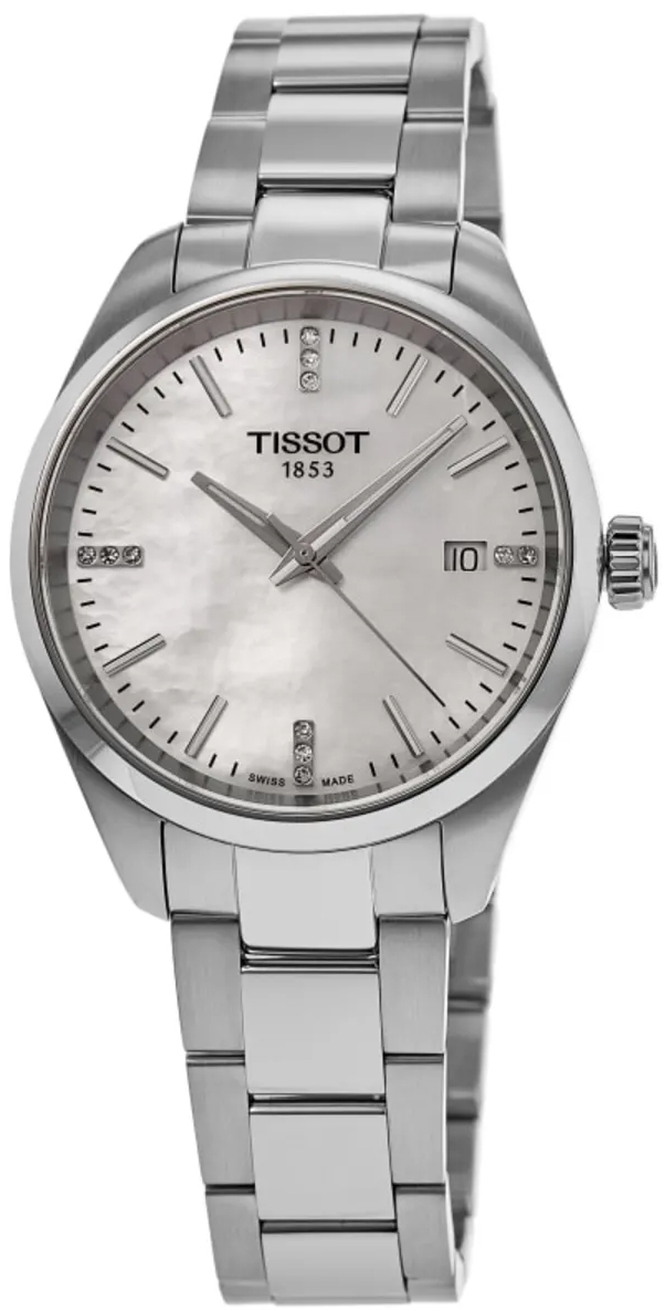 Tissot Damklocka T150.210.11.116.00 T-Classic Vit/Stål Ø34 mm - Tissot