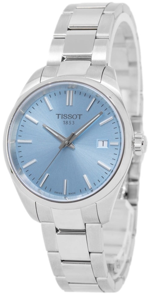 Tissot Damklocka T150.210.11.351.00 Pr 100 Blå/Stål Ø34 mm - Tissot