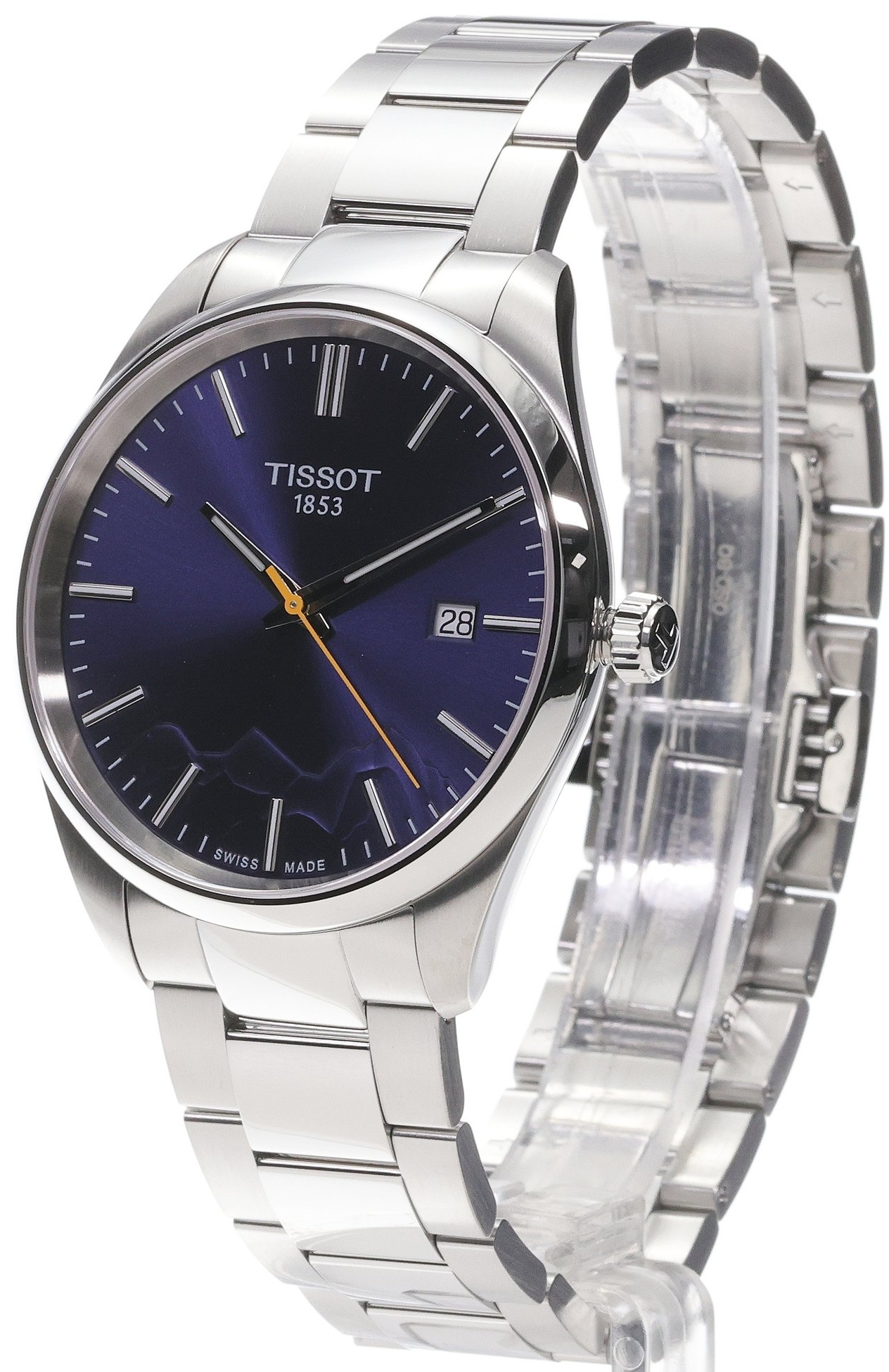 Tissot Herrklocka T150.410.11.041.02 PR 100 Jungfraubahn Blå/Stål - Tissot