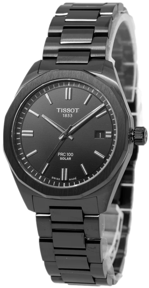 Tissot Herrklocka T151.422.33.051.00 PRC 100 Solar Svart/Stål Ø39 mm - Tissot