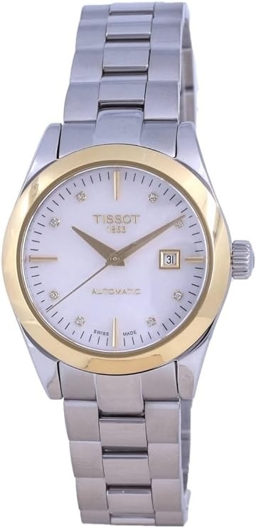 Tissot Damklocka T930.007.41.116.00 T-Gold Vit/Stål Ø29 mm - Tissot