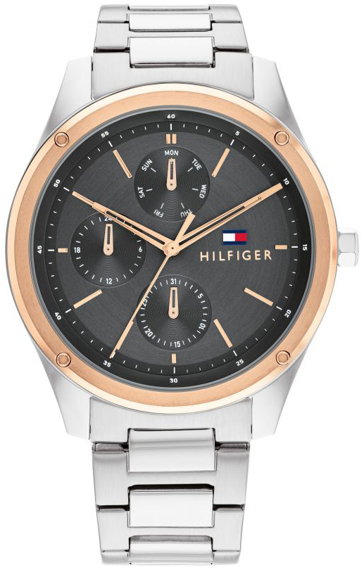 Tommy Hilfiger Herrklocka 1710541 Tyler Grå/Stål Ø43 mm - Tommy Hilfiger